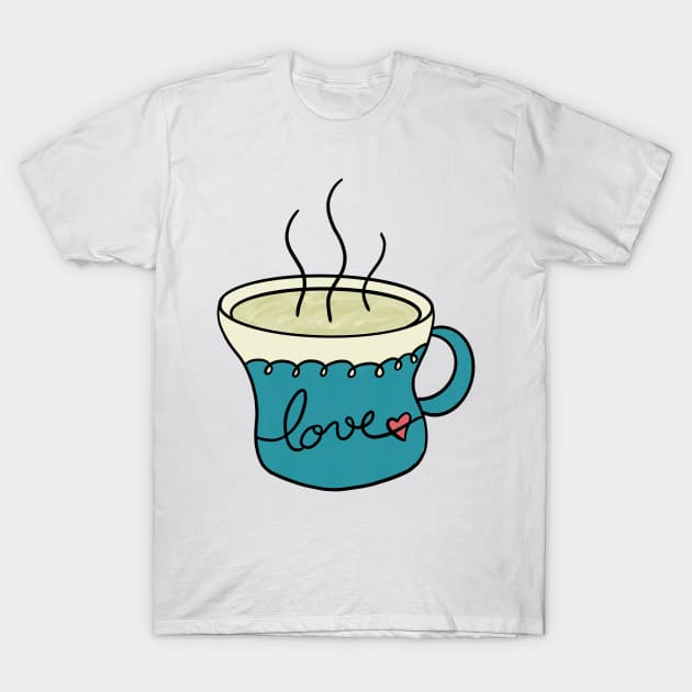 Cuppa / Dreams, Light & Love T-Shirt by nathalieaynie